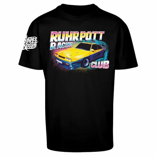 Oversize T-Shirt Ruhrpott Racing Club S bis 5XL von Spaß Kostet