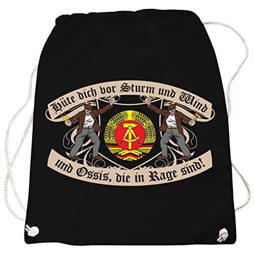 Rucksack DDR Hüte Dich vor Sturm und Wind und Ossis die in Rage sind von Spaß Kostet