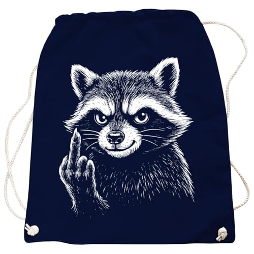 Rucksack Frecher Waschbär Funny Raccoon Gymbag Animal Design Animal Design von Spaß Kostet