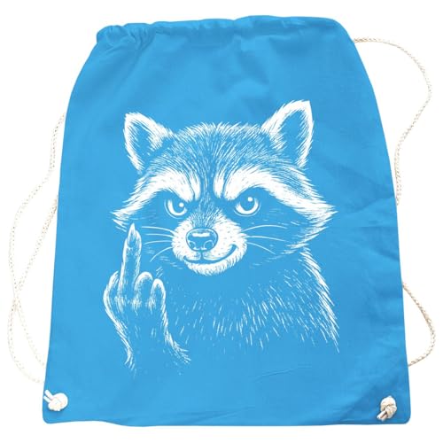 Rucksack Frecher Waschbär Funny Raccoon Gymbag Animal Design Animal Design von Spaß Kostet