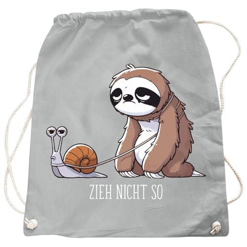 Rucksack Tasche Beutel Zieh Nicht so Sonntag Ruhemodus Witziges Motiv Spruch von Spaß Kostet