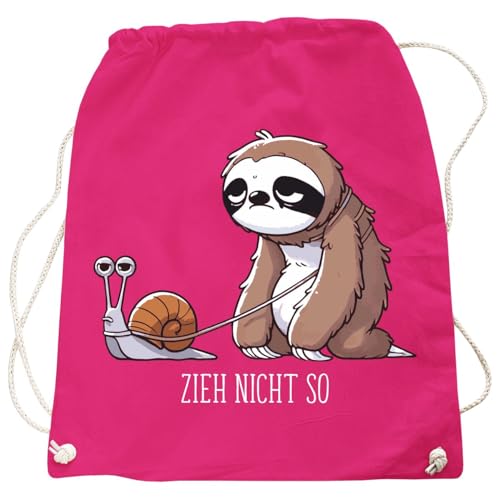 Rucksack Tasche Beutel Zieh Nicht so Sonntag Ruhemodus Witziges Motiv Spruch von Spaß Kostet