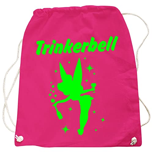 Rucksack Trinkerbell NEONGRÜN von Spaß Kostet
