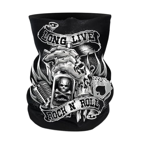 Spaß Kostet Schlauchschal Halstuch Long Live ROCKN ROLL von Spaß Kostet