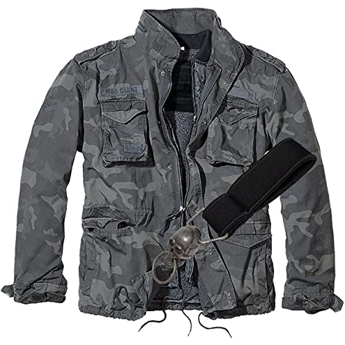 Spaß Kostet Armee Feldjacke Winterjacke mit rausnehmbaren Futter zur Frühlingsjacke M65 Army Tarnjacke Größe S - 7XL von Spaß Kostet