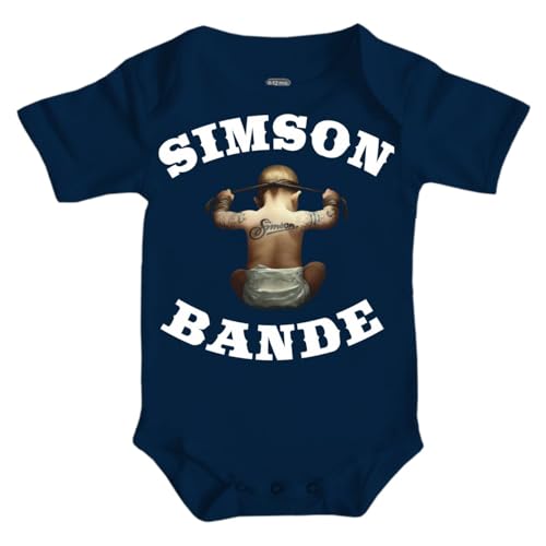 Spaß Kostet Baby Strampler kurz Simson Bande Größe 62-92 von Spaß Kostet