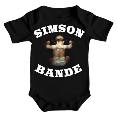 Spaß Kostet Baby Strampler kurz Simson Bande Größe 62-92 von Spaß Kostet