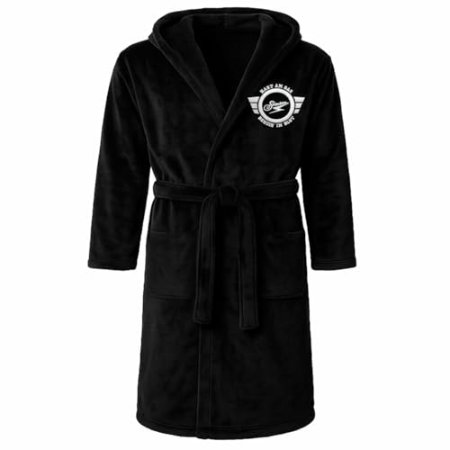 Spaß Kostet Bademantel mit Kapuze Simson Hart am Gas Männer Jungen Größe S - 3XL simme merch von Spaß Kostet