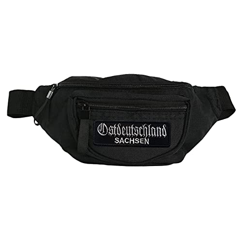 Spaß Kostet Bauchtasche Ostdeutschland Sachsen mit wechselbaren Patch von Spaß Kostet