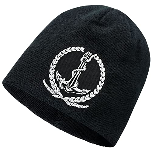 Spaß Kostet Beanie mit Aufnäher Hafen und Anker von Spaß Kostet