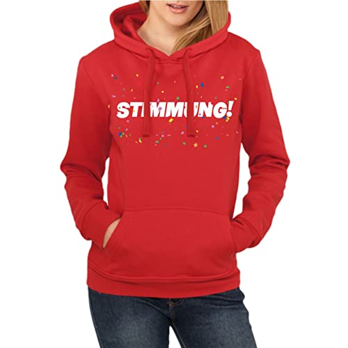 Spaß Kostet Damen Kapuzenpullover Karneval Stimmung Fasching Konfetti Größe XS - XXL von Spaß Kostet