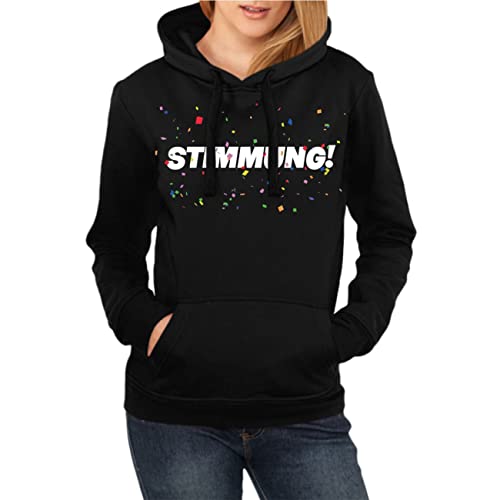 Spaß Kostet Damen Kapuzenpullover Karneval Stimmung Fasching Konfetti Größe XS - XXL von Spaß Kostet