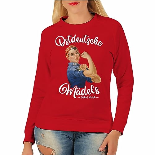 Spaß Kostet Damen Pullover Sweatshirt Ostdeutsche Mädels ziehen durch Größe XS - XXXL von Spaß Kostet