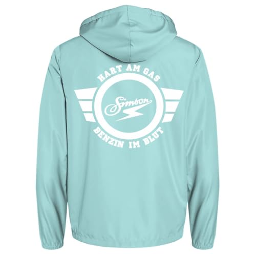 Spaß Kostet Damen Sommer Windbreaker Simson Hart am Gas Motorrad windjacke Größe XS bis 3XL von Spaß Kostet