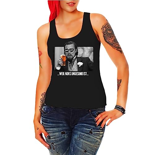 Spaß Kostet Damen Tank Top Bier Weil Koks ungesund ist Größe XS - 3XL Spaß Kostet Damen Tank Top Bier Weil Koks ungesund ist Größe XS - 3XL von Spaß Kostet