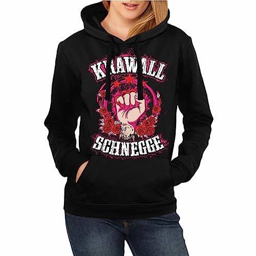 Spaß Kostet Frauen Kapuzenpullover Girls Hoodie Krawallschnegge Größe XS - XXL von Spaß Kostet