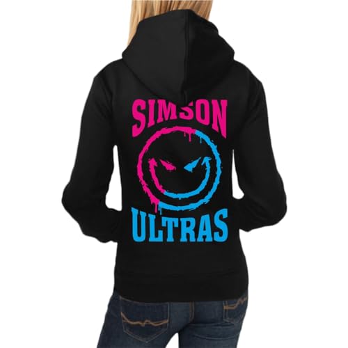 Spaß Kostet Frauen Kapuzenpullover Simson Ultras Hoodie Ossi Girls Feldwegheizer Heimat Größe XS - XXL von Spaß Kostet