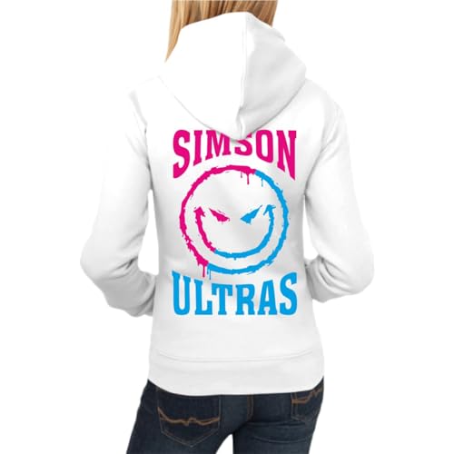 Spaß Kostet Frauen Kapuzenpullover Simson Ultras Hoodie Ossi Girls Feldwegheizer Heimat Größe XS - XXL von Spaß Kostet