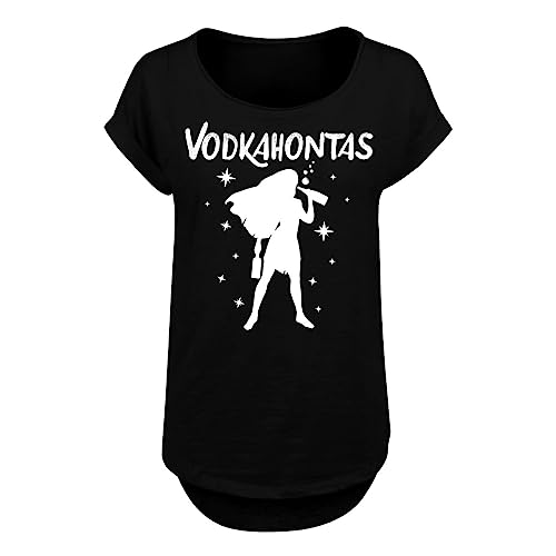 Spaß Kostet Frauen Long Slub Tshirt Vodkahontas Größe XS - 5XL Spaß Kostet Frauen Long Slub Tshirt Vodkahontas Größe XS - 5XL von Spaß Kostet