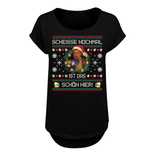 Spaß Kostet Frauen Long Slub Tshirt Weihnachten Scheisse Nochmal ist das schön Hier Größe S - 5XL von Spaß Kostet