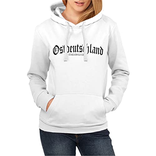 Spaß Kostet Frauen und Damen Kapuzenpullover Ostdeutschland Härter als der Rest Größe XS - XXL von Spaß Kostet