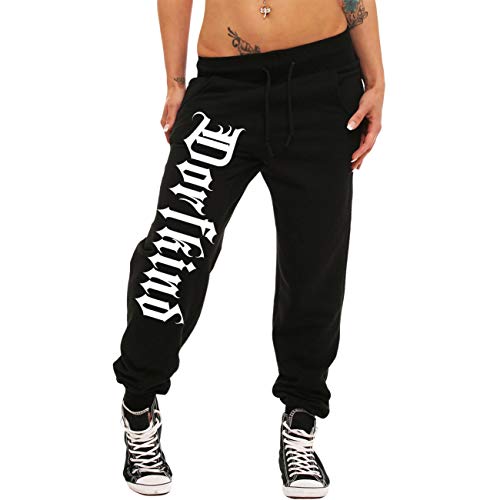Spaß Kostet Frauen & Damen Sport Gym Jogginghose Sweatpants Dorfkind Größe XS - XL von Spaß Kostet