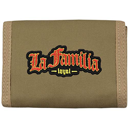 Geldbörse mit Aufnäher La Familia FCK Loyal red Gold von Spaß Kostet