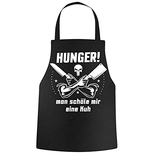 Spaß Kostet Grillschürze Sprüche Hunger Man schäle Mir eine Kuh von Spaß Kostet