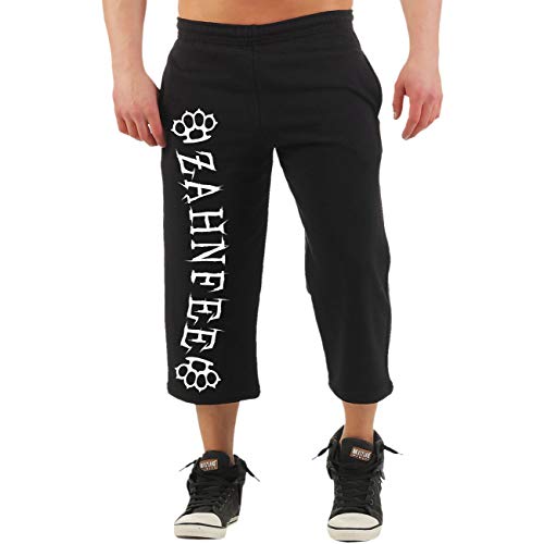 Spaß Kostet Herren Dreiviertel 3/4 Jogginghose Zahnfee Schlagring Hardcore Streetwear Bad von Spaß Kostet