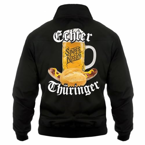 Spaß Kostet Herren Harrington Jacke Bratwurst und Bier Echter Thüringer Thüringen Spaß Kostet Herren Harrington Jacke Bratwurst und Bier Echter Thüringer Thüringen von Spaß Kostet