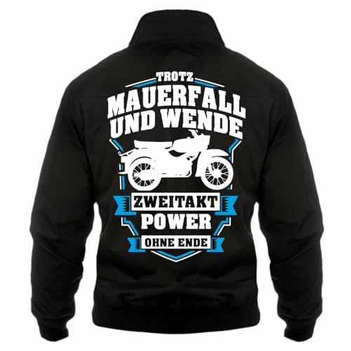 Herren Harrington Jacke Osten Trotz Mauerfall und Wende Ostdeutschland Jungs von Spaß Kostet