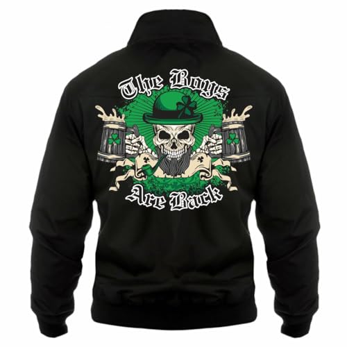 Spaß Kostet Herren Harrington Jacke The Boys are Back irland pub Skinheads Boots Ska oi von Spaß Kostet