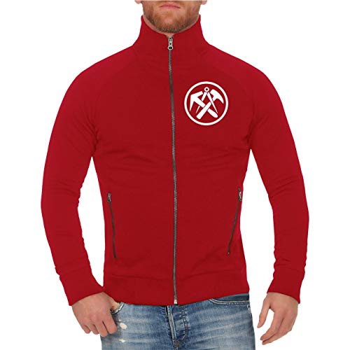 Spaß Kostet Herren Jacke Sweatjacke Dachdecker Lebenseinstellung männer baumwolle S - 4XL von Spaß Kostet