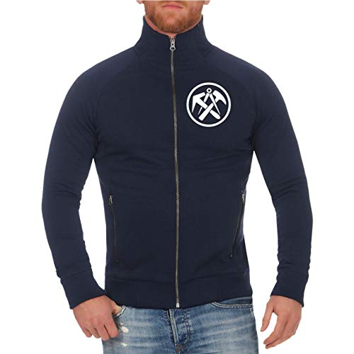 Spaß Kostet Herren Jacke Sweatjacke Dachdecker Lebenseinstellung männer baumwolle S - 4XL von Spaß Kostet