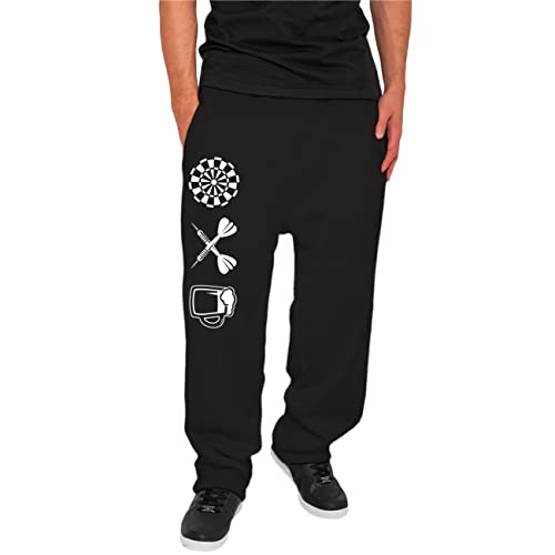 Spaß Kostet Herren Jogginghose Sweatpants Dart Board Dartpfeile Bier Größe S - 10XL von Spaß Kostet