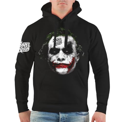 Spaß Kostet Herren Jungs Kapuzenpullover Joker Crew Hoodie Blood Pain Crazy von Spaß Kostet