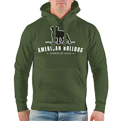 Spaß Kostet Herren Kapuzenpullover American Bulldog Familie Größe S - 5XL Spaß Kostet Herren Kapuzenpullover American Bulldog Familie Größe S - 5XL von Spaß Kostet