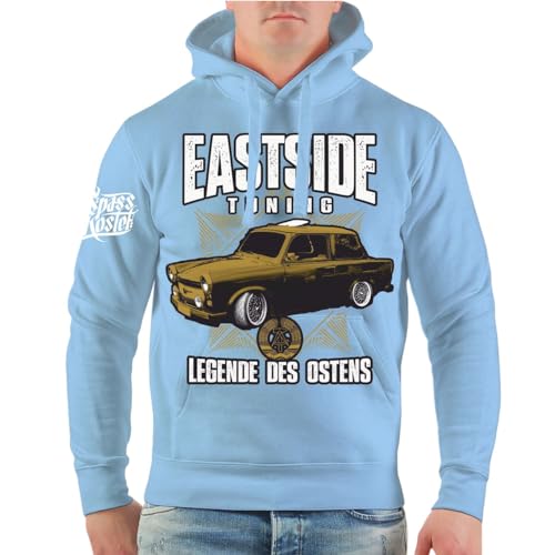 Spaß Kostet Herren Kapuzenpullover DDR Eastside Tuning Legende des Ostens Hoodie Custom veb Größe M - 5XL von Spaß Kostet