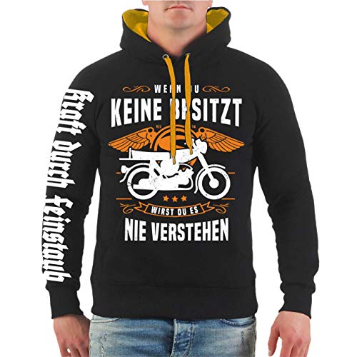 Spaß Kostet Herren Kapuzenpullover DDR Moped Motorrad Wenn du Keine hast wirst du es nie verstehen Größe S - 5XL von Spaß Kostet