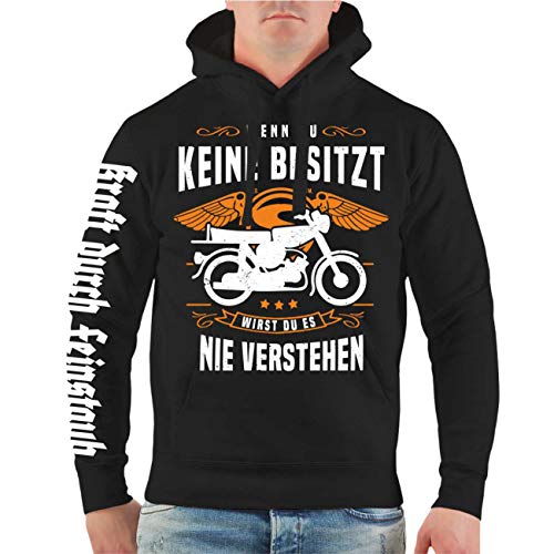 Spaß Kostet Herren Kapuzenpullover DDR Moped Motorrad Wenn du Keine hast wirst du es nie verstehen Größe S - 5XL von Spaß Kostet