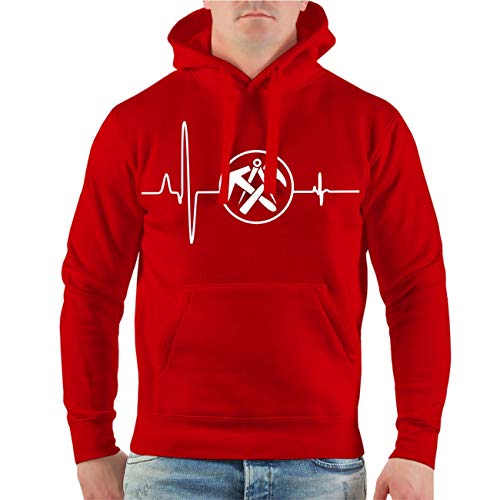 Spaß Kostet Herren Kapuzenpullover Dachdecker Lebenseinstellung Motiv Größe S - 5XL von Spaß Kostet