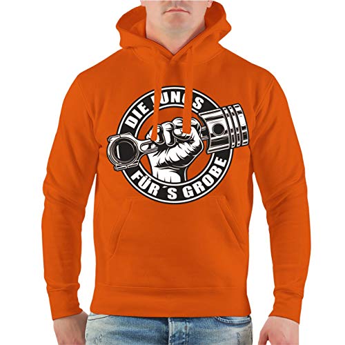 Spaß Kostet Herren Kapuzenpullover Die Jungs fürs Grobe (mit Rückendruck) Kolben Motiv von Spaß Kostet
