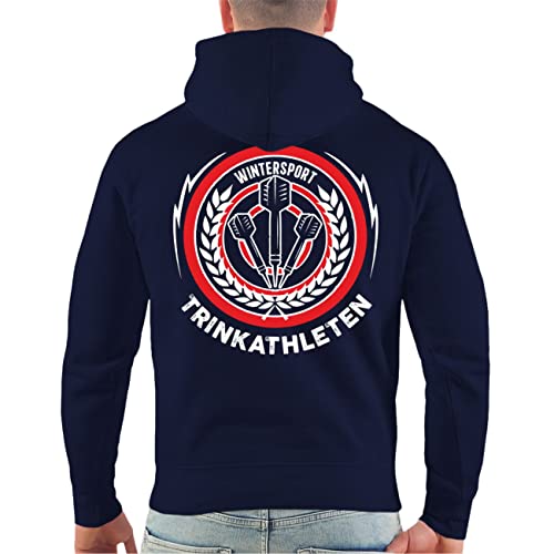 Spaß Kostet Herren Kapuzenpullover Hoodie Darts Wintersport Trinkathleten Größe S - 5XL von Spaß Kostet