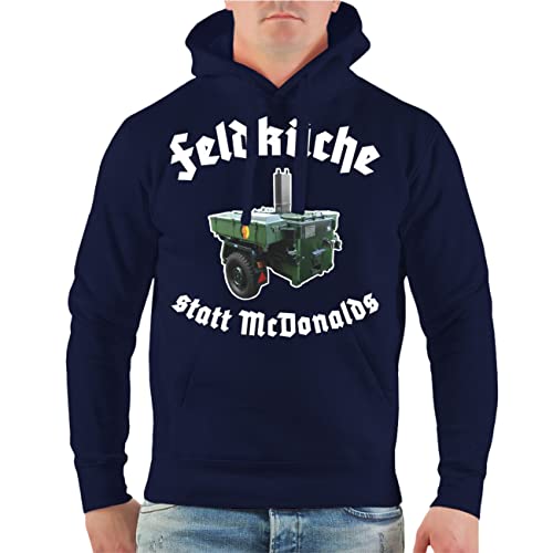 Spaß Kostet Herren Kapuzenpullover Hoodie Feldküche DDR NVA Gulaschkanone Größe S - 5XL von Spaß Kostet