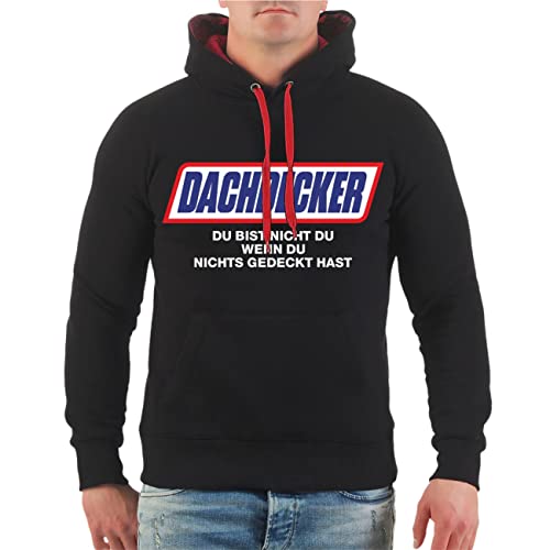 Spaß Kostet Herren Kapuzenpullover Hoodie Motiv Dachdecker 2024 Größe S bis 5XL von Spaß Kostet