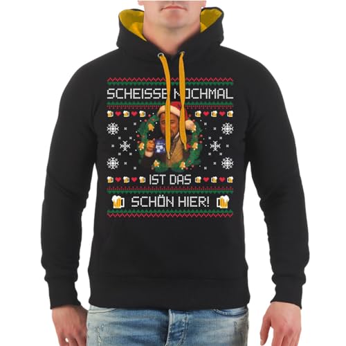 Spaß Kostet Herren Kapuzenpullover Hoodies Weihnachten Scheisse ist das schön hierGröße M - 5XL von Spaß Kostet