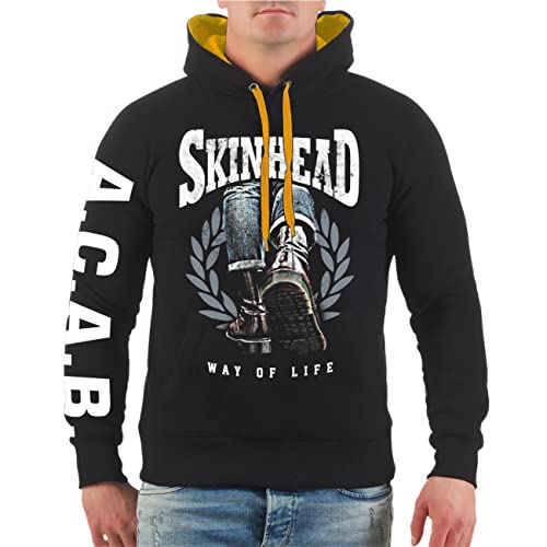 Spaß Kostet Herren Kapuzenpullover Skinhead Way of Life oi Skin Boots Größe S bis 5XL von Spaß Kostet