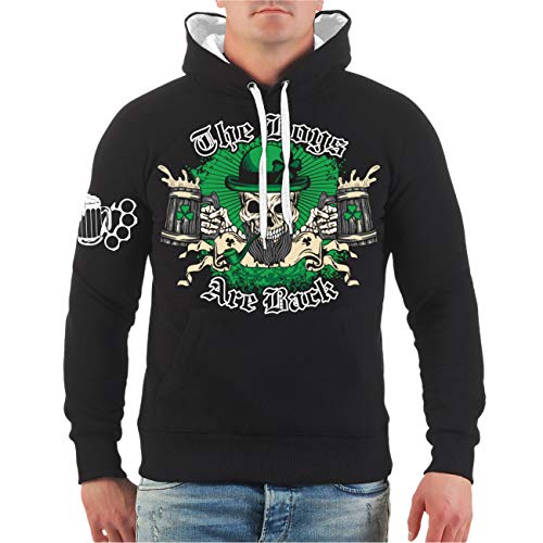 Spaß Kostet Herren Kapuzenpullover The Boys Are Back Irland Boots Motiv Größe S bis 4XL von Spaß Kostet