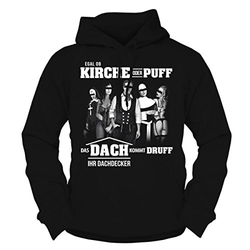 Spaß Kostet Herren Kapuzenpullover Dachdecker lustiger Hoodie Spruch sprüche von Spaß Kostet