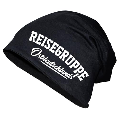 Spaß Kostet Herren Long Beanie Mütze Reisegruppe Ostdeutschland Größe XS - XXL von Spaß Kostet